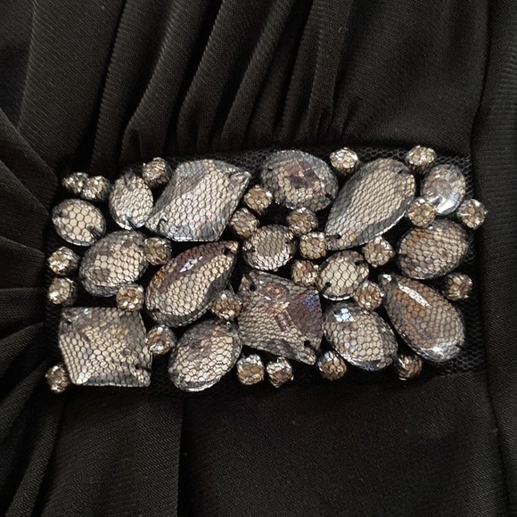 Evan Piccone Black Holiday Dress size 12 - Picture 5 of 10